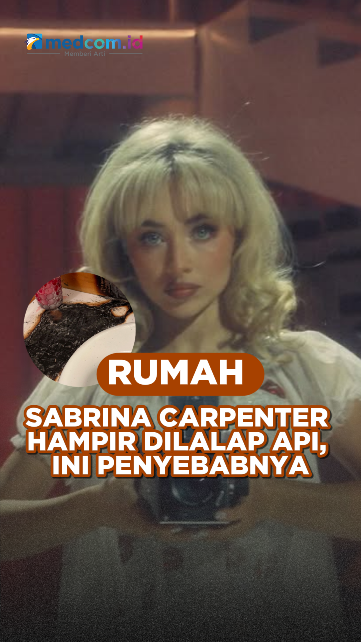 Rumah Sabrina Carpenter Hampir Dilalap Api, Ini Penyebabnya