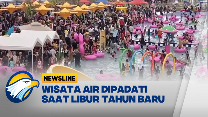 Libur Panjang Tahun Baru, Wisata Air di Bandar Lampung Dipadati Pengunjung