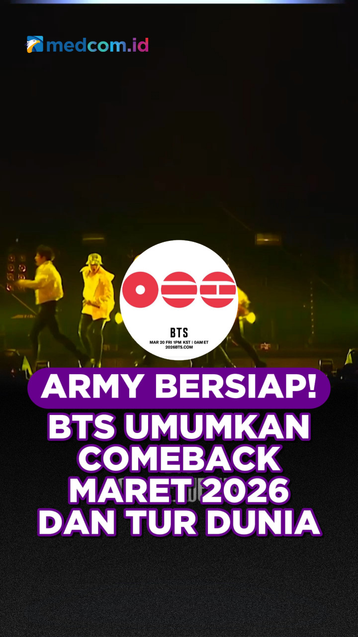 ARMY Bersiap! BTS Umumkan Comeback Maret 2026 dan Tur Dunia
