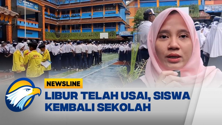 Hari Pertama Sekolah, Siswa Kembali Beraktivitas Usai Libur Nataru