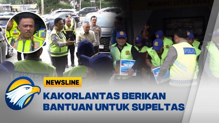 Kakorlantas dan Menhub Berikan Bantuan kepada Sukarelawan Lalu Lintas