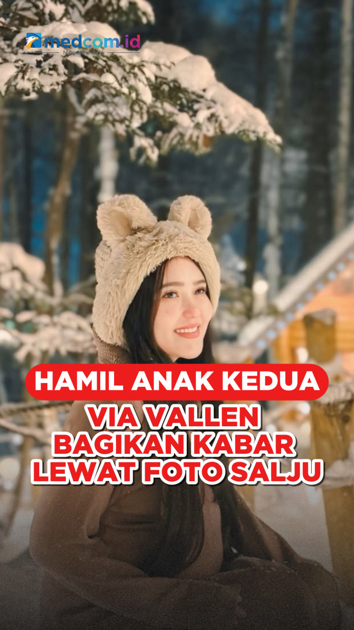 Hamil Anak Kedua, Via Vallen Bagikan Kabar Lewat Foto Salju