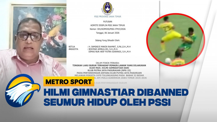 Aksi Tidak Sportif di Liga 4, Hilmi Gimnastiar Kena Sanksi Seumur Hidup