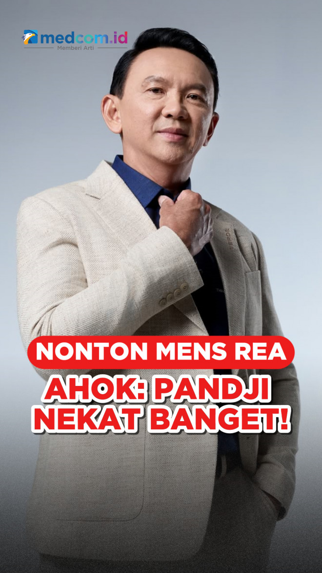 Nonton Mens Rea, Ahok: Pandji Nekat Banget!