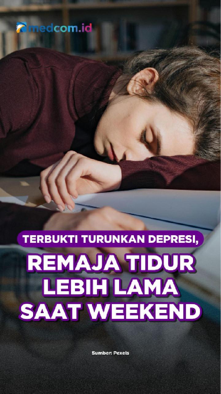 Terbukti Turunkan Depresi, Remaja Tidur Lebih Lama Saat Weekend