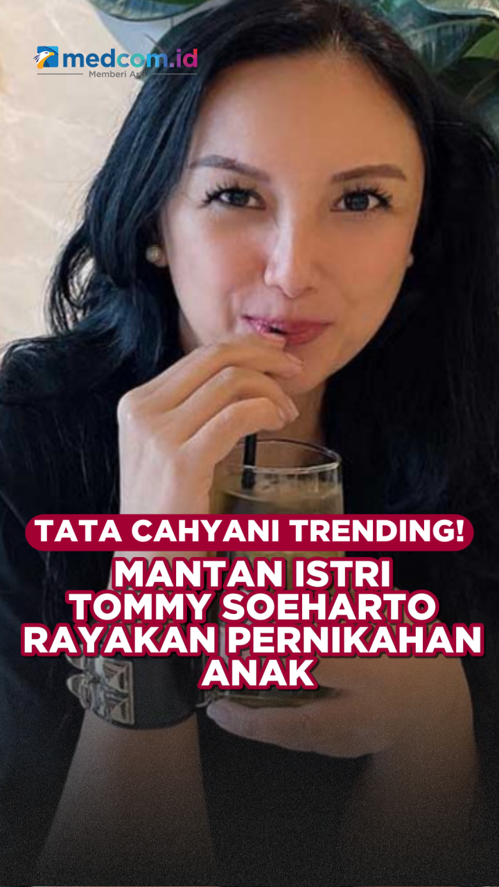 Tata Cahyani Trending! Mantan Istri Tommy Soeharto Rayakan Pernikahan Anak
