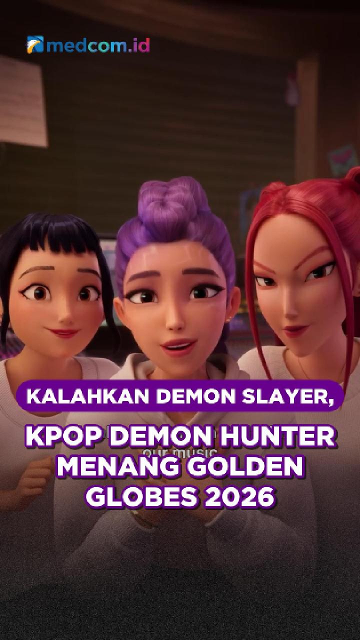 Kalahkan Demon Slayer, KPop Demon Hunter Menang Golden Globes 2026