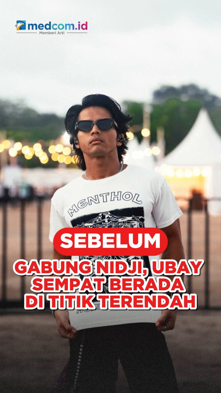 Sebelum Gabung Nidji, Ubay Sempat Berada di Titik Terendah