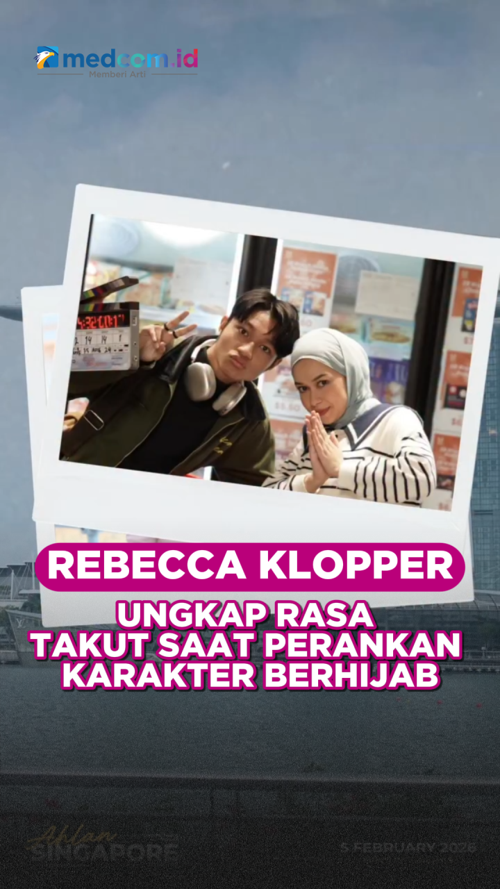 Rebecca Klopper Ungkap Rasa Takut Saat Perankan Karakter Berhijab