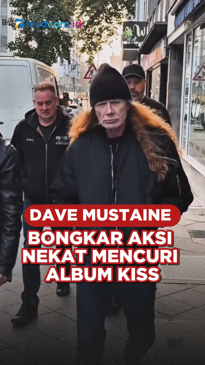 Dave Mustaine Bongkar Aksi Nekat Mencuri Album KISS