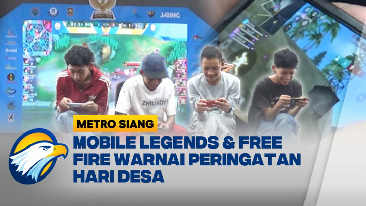 Turnamen E-Sport Warnai Peringatan Hari Desa