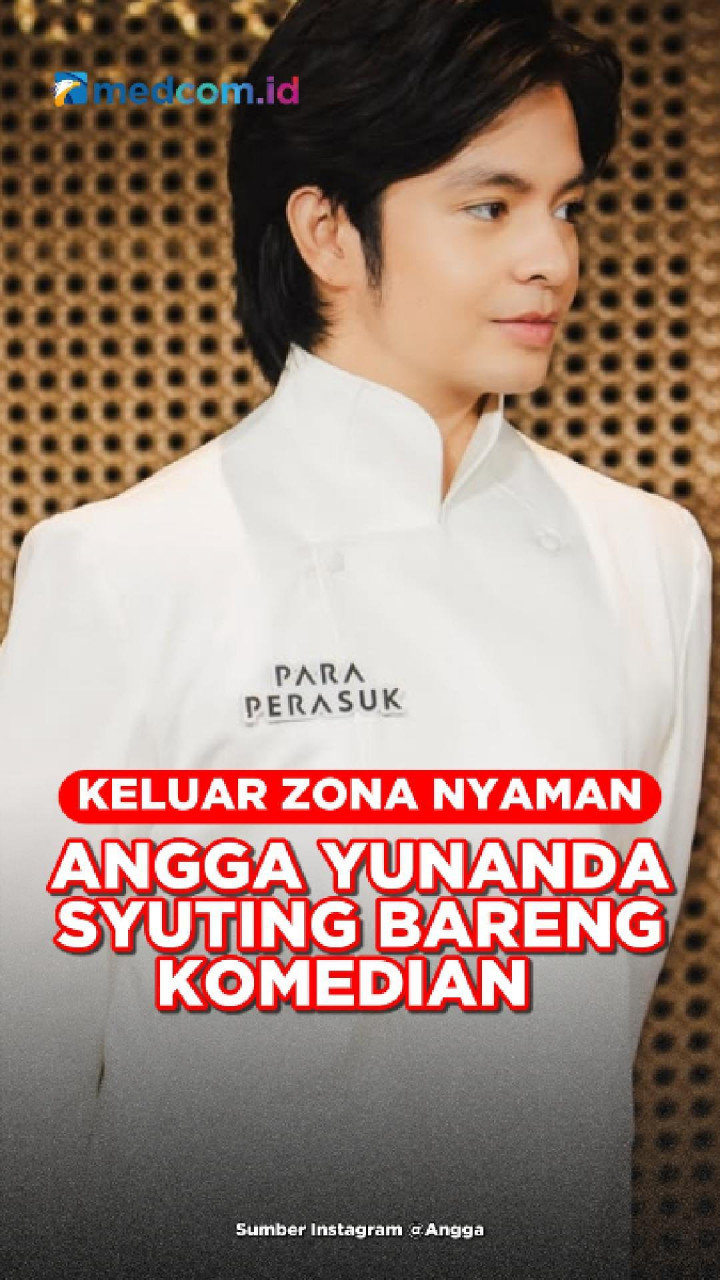 Keluar Zona Nyaman, Angga Yunanda Syuting Bareng Komedian