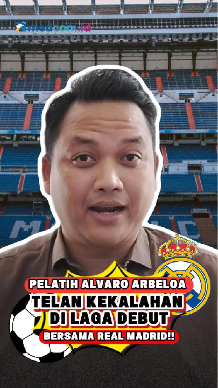 Pelatih Alvaro Arbeloa Telan Kekalahan di Laga Debut Bersama Real Madrid