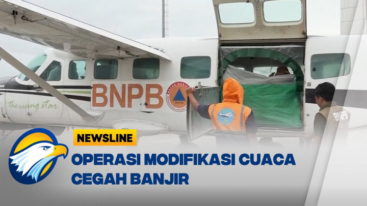 BNPB Gelar Operasi Modifikasi Cuaca untuk Cegah Banjir Wilayah Pantura