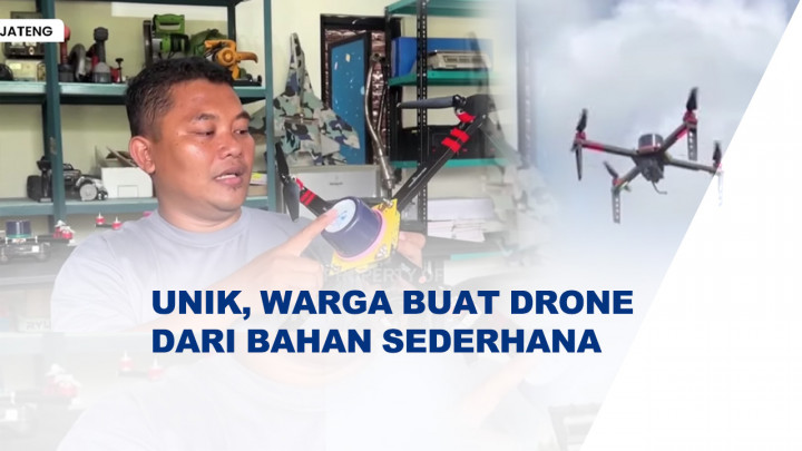 Kreatif, Warga Ciptakan Drone Untuk Misi Penyelamatan