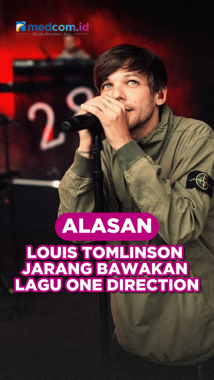 Alasan Louis Tomlinson Jarang Bawakan Lagu One Direction