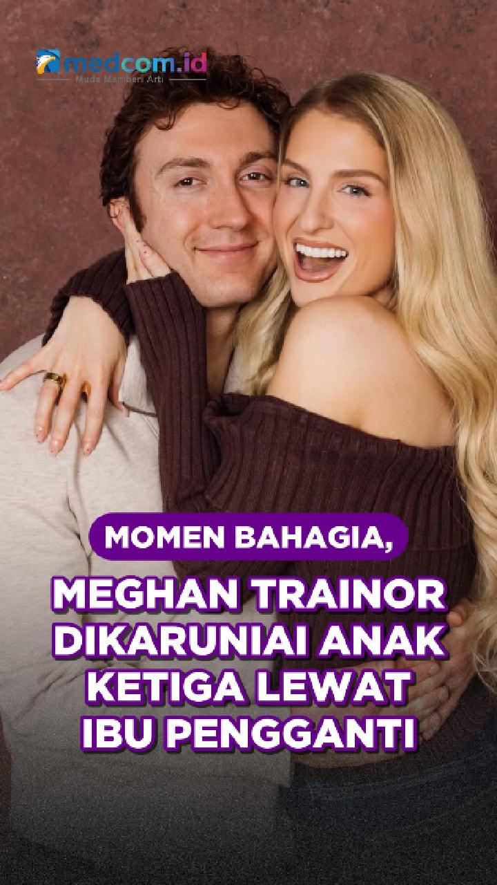 Momen Bahagia, Meghan Trainor Dikaruniai Anak Ketiga lewat Ibu Pengganti
