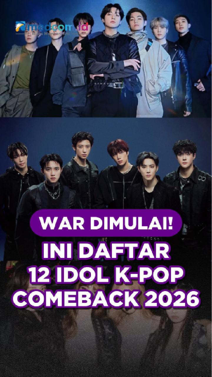 War Dimulai! Ini Daftar 12 Idol K-Pop Comeback 2026