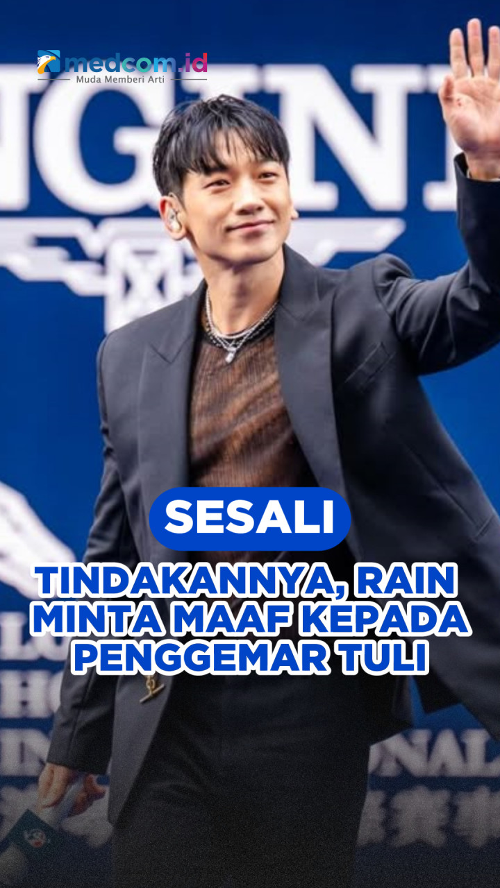 Sesali Tindakannya, Rain Minta Maaf kepada Penggemar Tuli