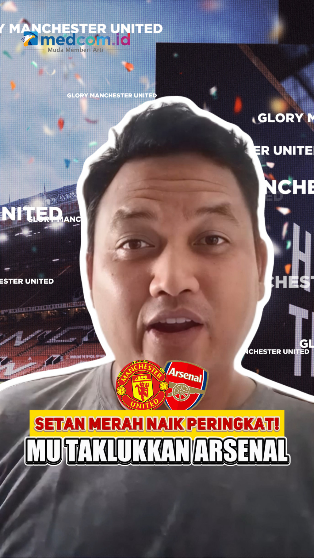 Setan Merah Naik Peringkat! MU Taklukkan Arsenal 3-2