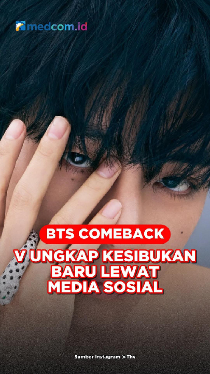 BTS Comeback, V Ungkap Kesibukan Baru Lewat Media Sosial