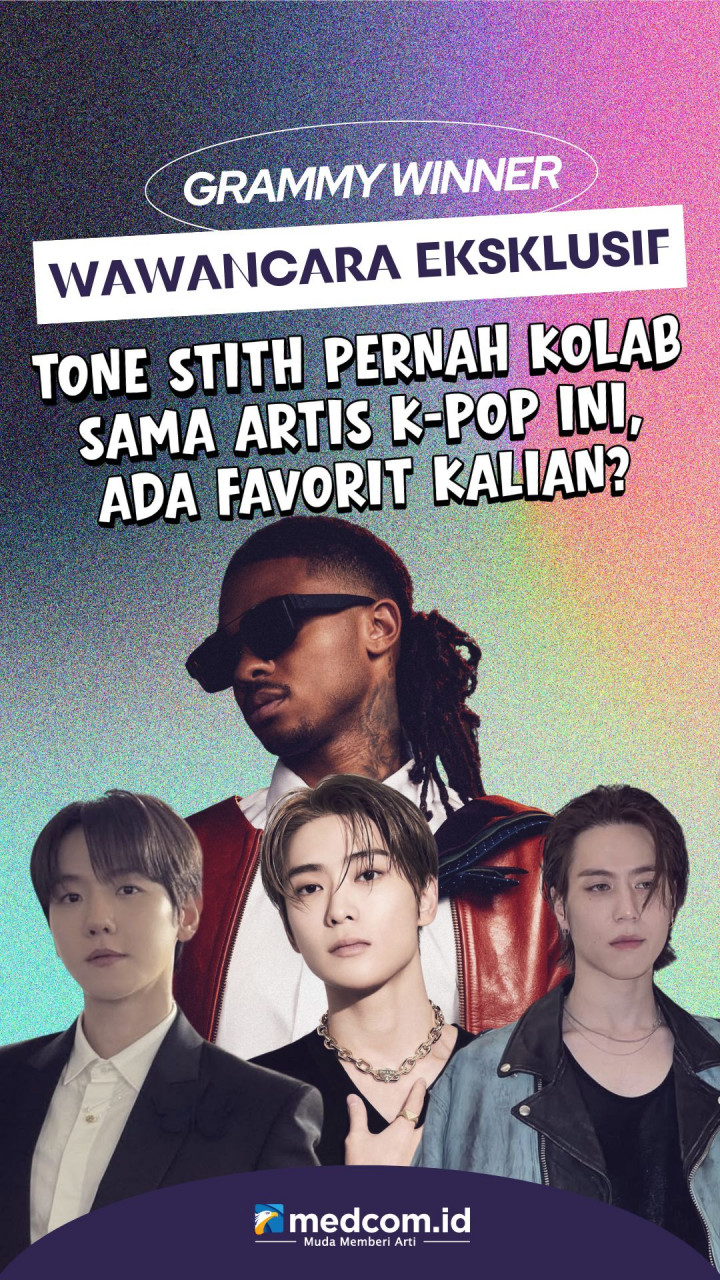 Ekslusif! Tone Stith Pernah Kolab Sama Artis K-Pop Ini, Ada Favorit Kalian?