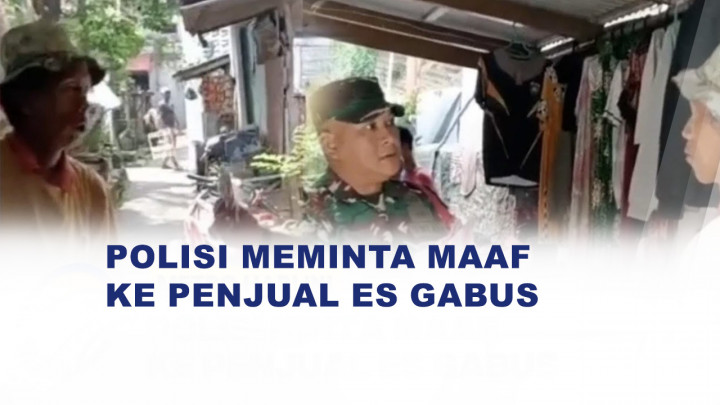 Setelah Uji Lab, Polisi Minta Maaf ke Penjual Es Gabus