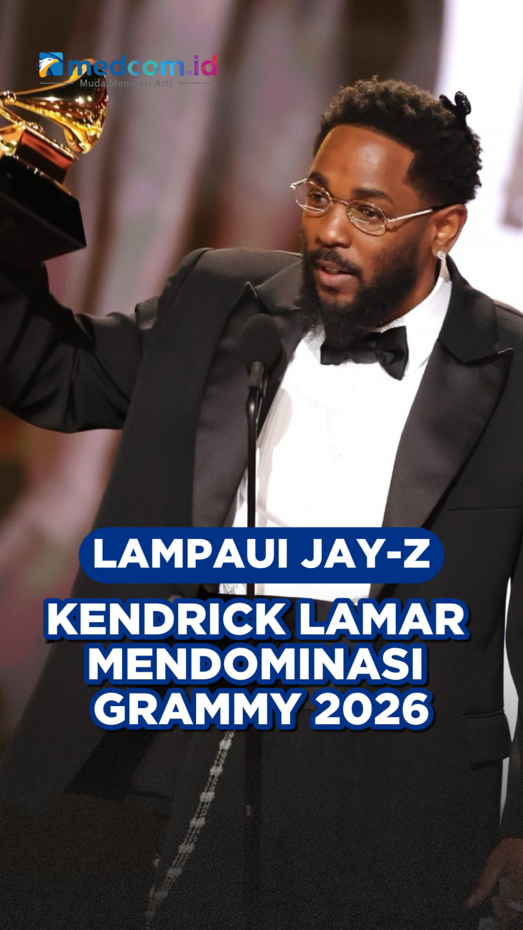 Lampaui Jay-Z, Kendrick Lamar Mendominasi Grammy 2026