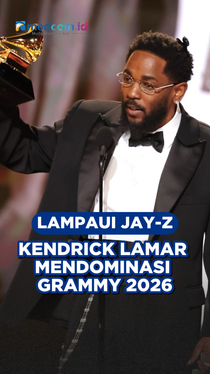 Lampaui Jay-Z, Kendrick Lamar Mendominasi Grammy 2026