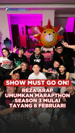 Reza Arap Umumkan Marapthon Season 3 Mulai Tayang 8 Februari