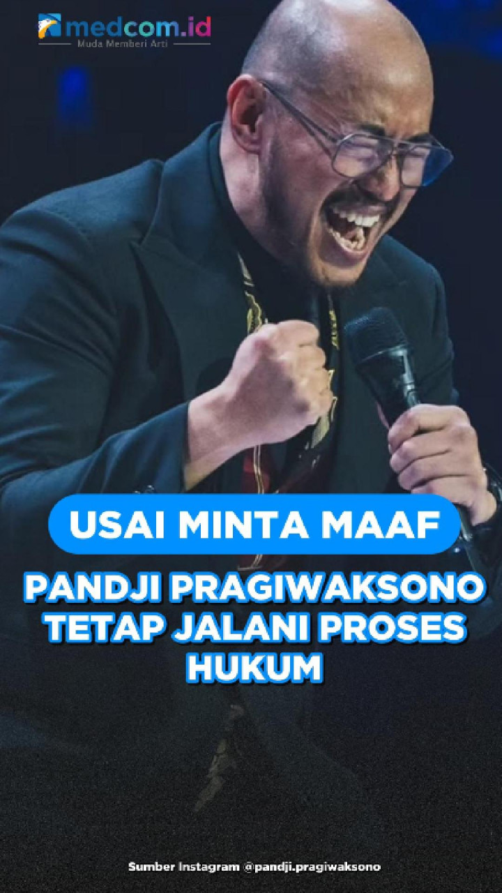 Usai Minta Maaf, Pandji Pragiwaksono Tetap Jalani Proses Hukum
