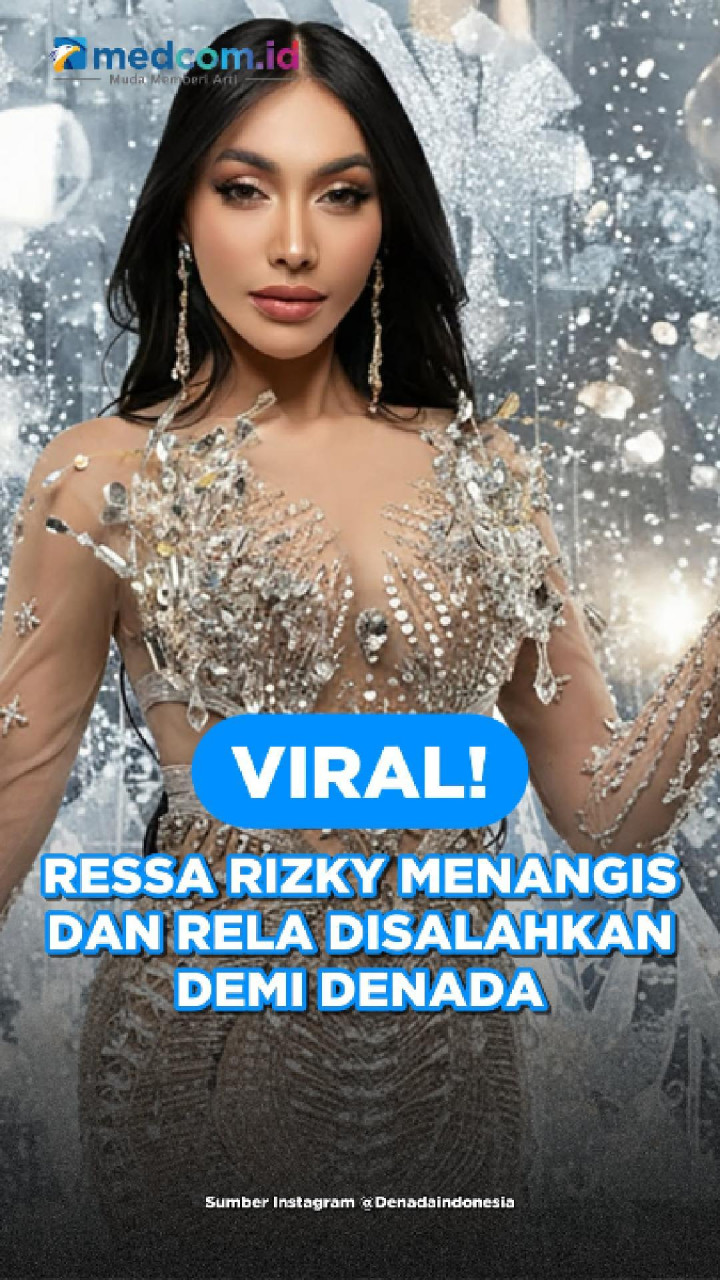 Viral! Ressa Rizky Menangis dan Rela Disalahkan Demi Denada