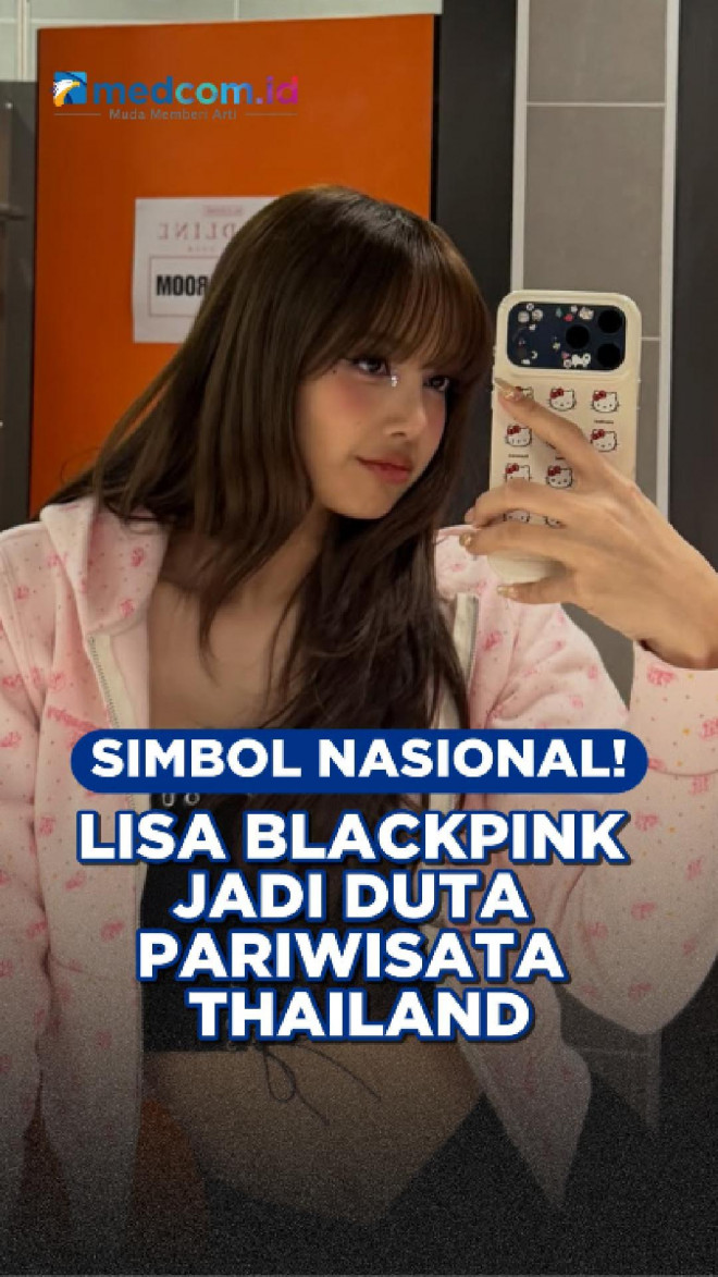 Simbol Nasional! Lisa BLACKPINK Jadi Duta Pariwisata Thailand