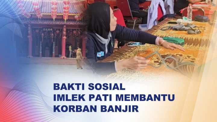 Sambut Imlek 2026, Klenteng Hok Tik Bio Pati Gelar Bakti Sosial untuk Warga