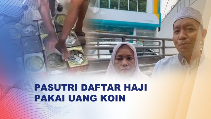 Kisah Inspiratif Pasutri Tuban Daftar Haji dari Tabungan Koin Seribu