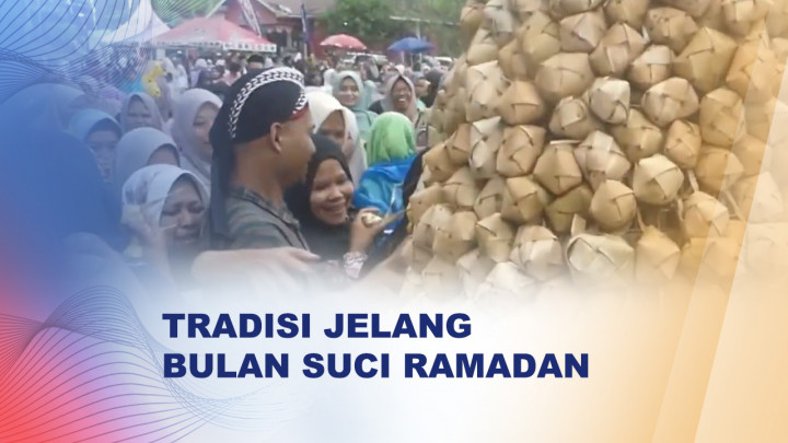 Jelang Ramadan, Warga Banjarnegara Gelar Tradisi Rewahan