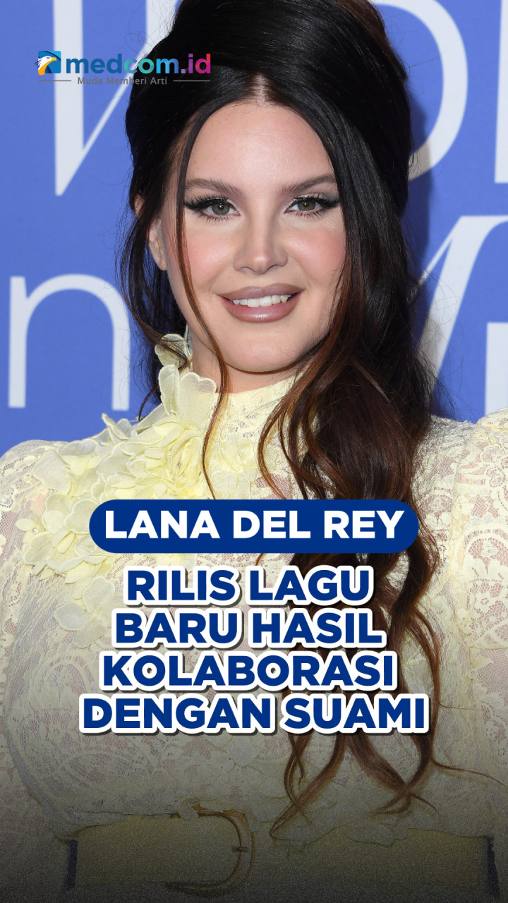 Lana Del Rey Rilis Lagu Baru Hasil Kolaborasi dengan Suami