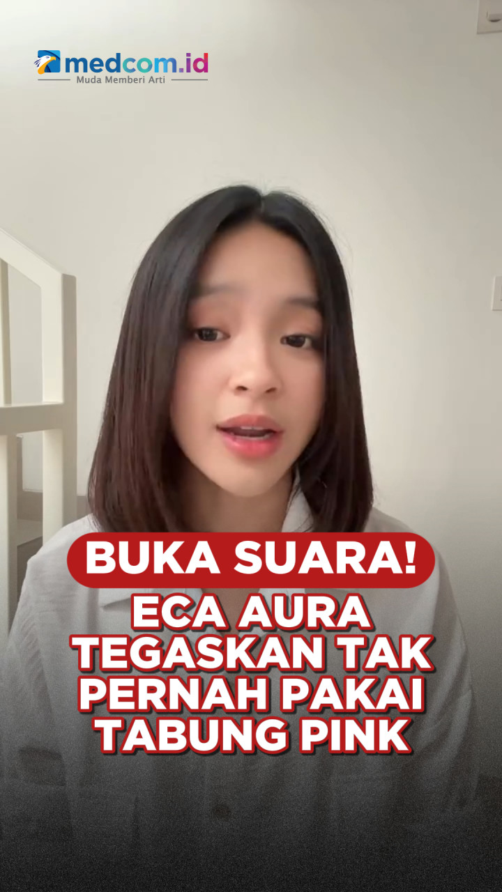 Buka Suara, Eca Aura Tegaskan Tak Pernah Pakai Tabung Pink