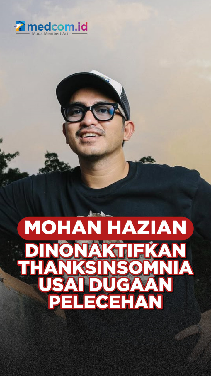 Mohan Hazian Dinonaktifkan Thanksinsomnia Usai Dugaan Pelecehan