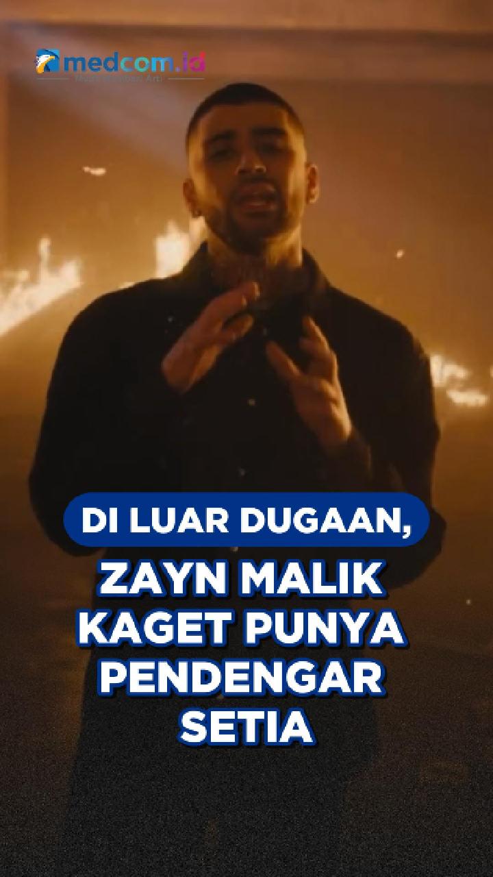 Di Luar Dugaan, Zayn Malik Kaget Punya Pendengar Setia