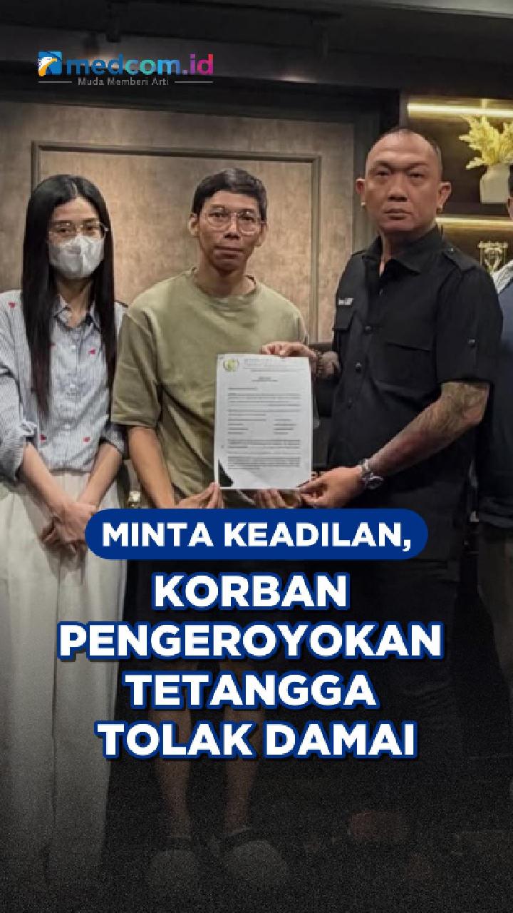 Minta Keadilan, Korban Pengeroyokan Tetangga Tolak Damai