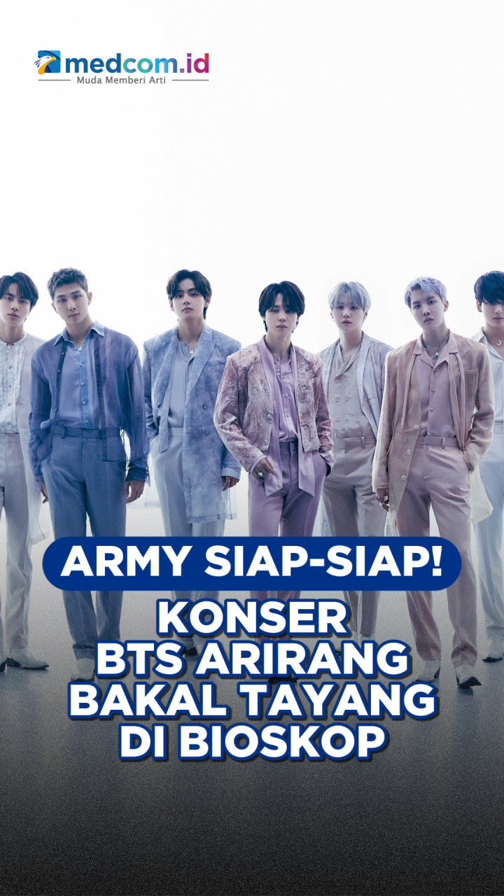 ARMY Siap-Siap! Konser BTS Arirang Bakal Tayang di Bioskop