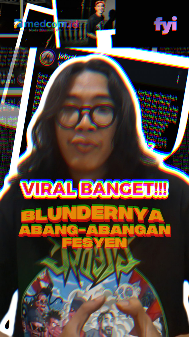 Viral Banget! Blundernya Abang-Abangan Fesyen