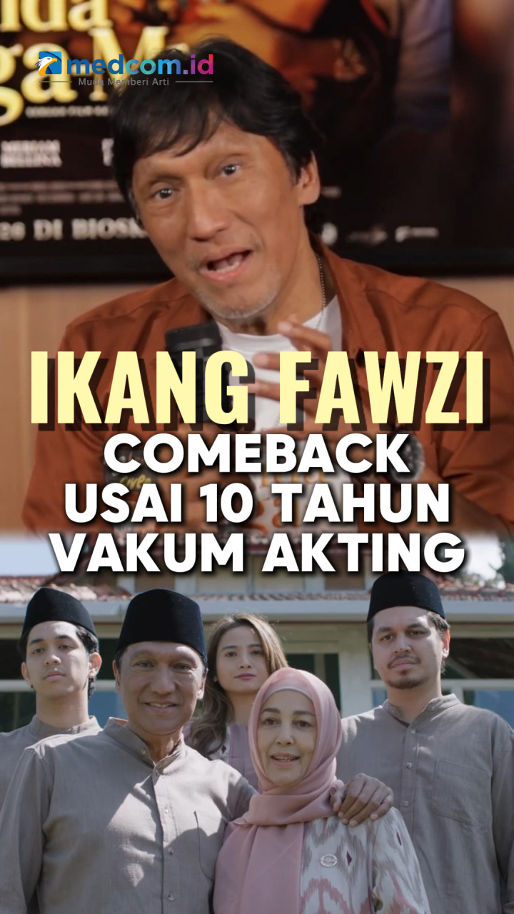 Ikang Fawzi Kembali Berakting, Akui Nyaman Main Bareng Aktor Gen Z