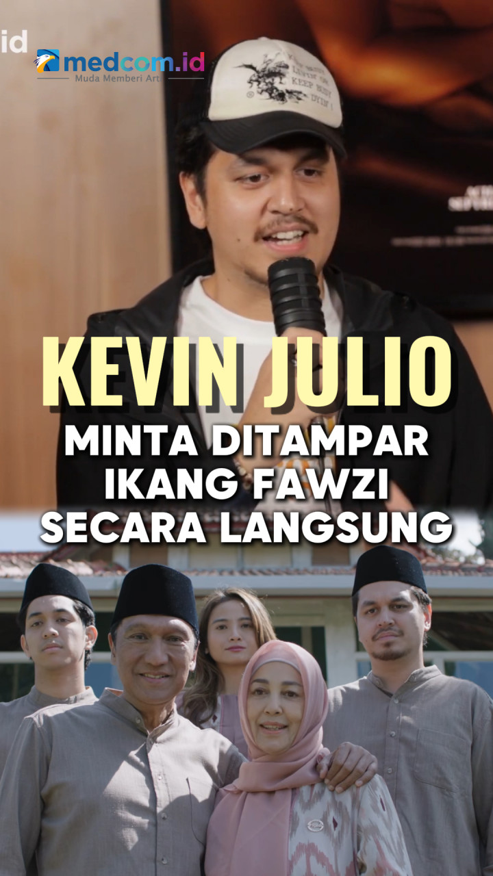 Totalitas! Kevin Julio Minta Ditampar Ikang Fawzi Secara Langsung