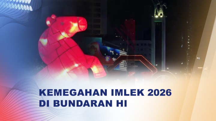 Semarak Festival Imlek 2026 di Bundaran HI