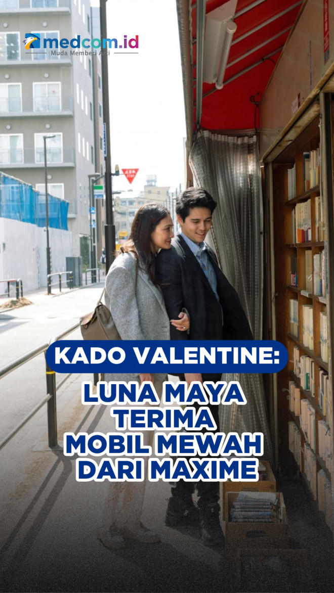 Kado Valentine: Luna Maya Terima Mobil Mewah dari Maxime