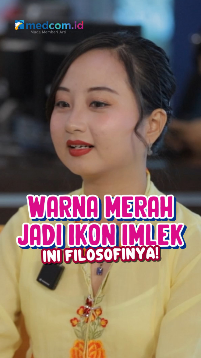 Warna Merah Jadi Ikon Imlek, Ini Arti di Baliknya