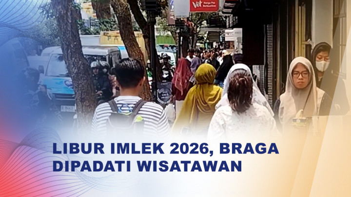 Braga Jadi Spot Favorit Wisatawan Saat Imlek 2026