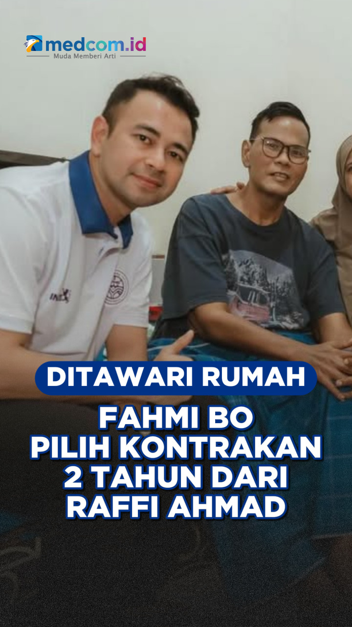 Ditawari Rumah, Fahmi Bo Pilih Kontrakan 2 Tahun dari Raffi Ahmad